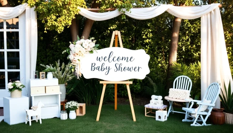 Creative Ways to Design a Memorable Baby Shower Welcome Sign That Wow Guests