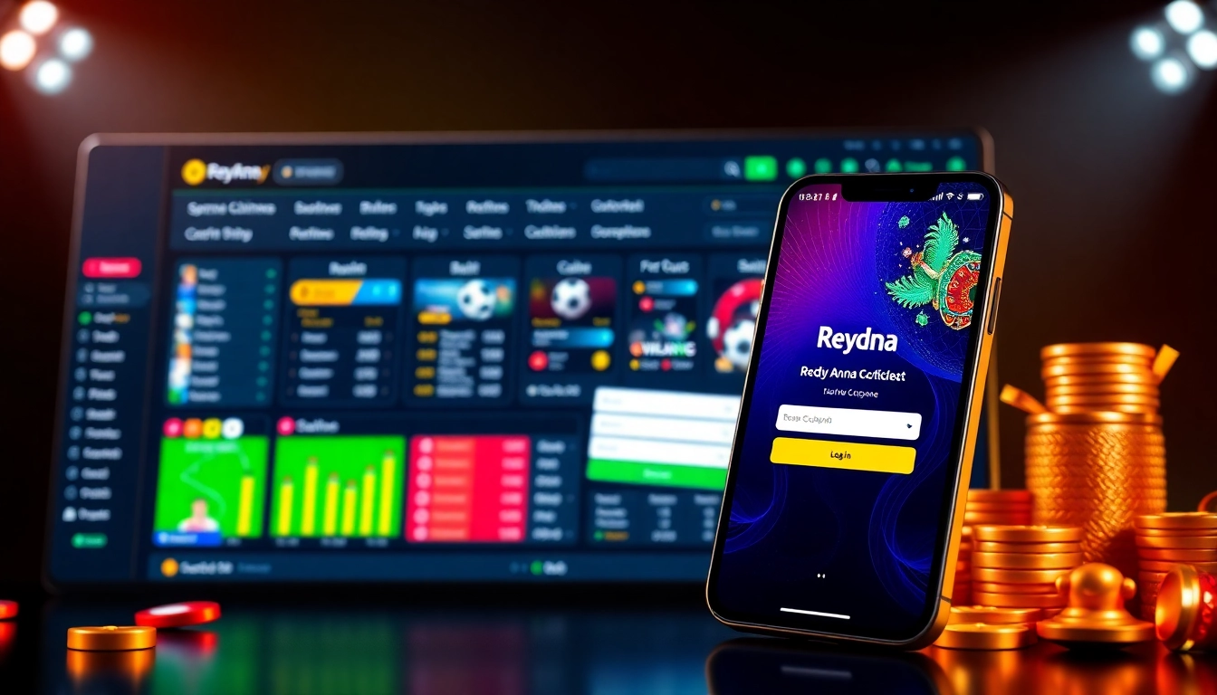 Reddy Anna Login screen displayed on a smartphone, showcasing secure access to betting platform for cricket and casino games, user-friendly interface for Indian users.