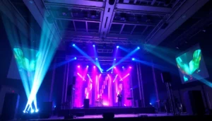 Highlighting top-tier Ton- und Lichttechnik Köln with professional lighting and sound for memorable events in Cologne.
