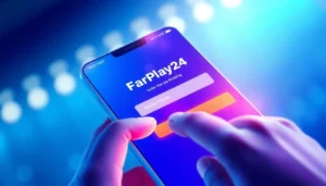 Easy FairPlay24 register process shown on mobile device promoting secure online betting access