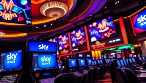 Create a clear visual of a user managing their Sky Exchange ID on a mobile device during live gaming sessions, emphasizing ease of access and security features.