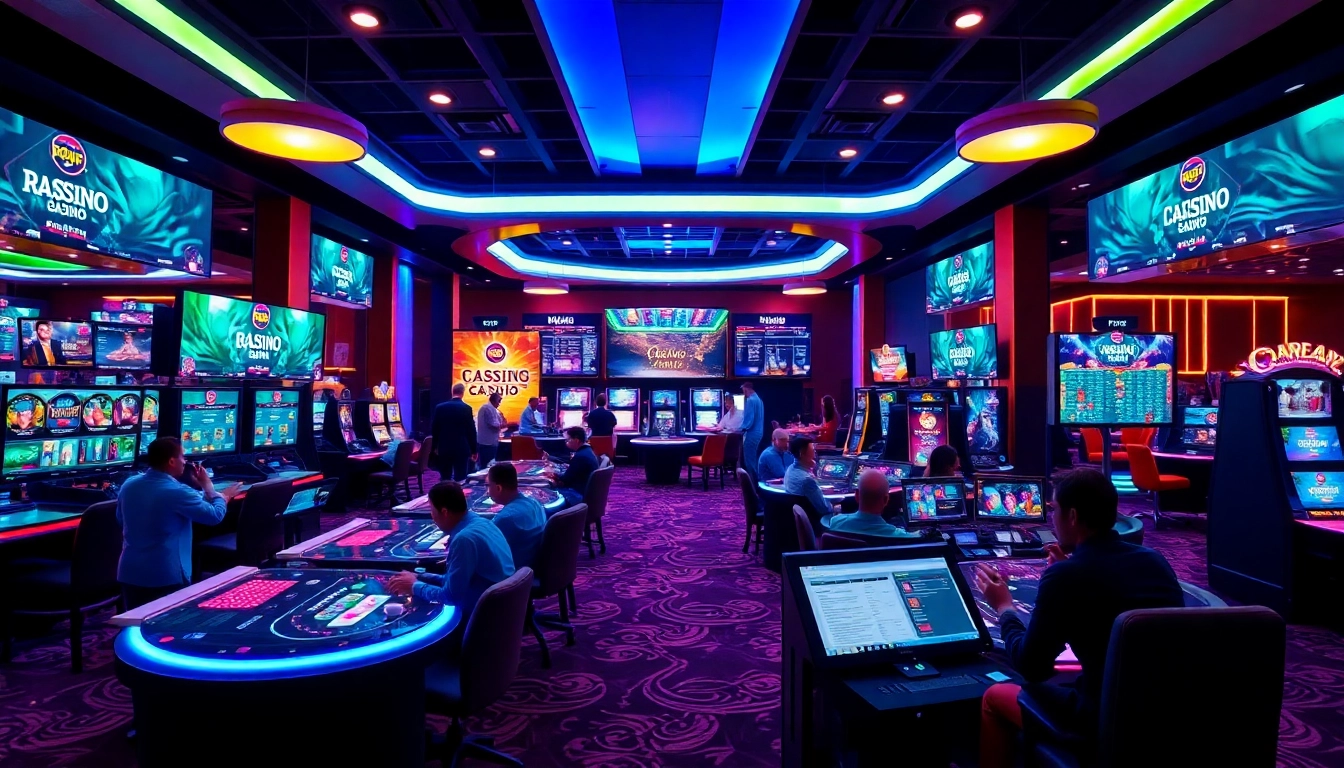Engaging image of vibrant canl casino siteleri showcasing real dealer interactions and modern